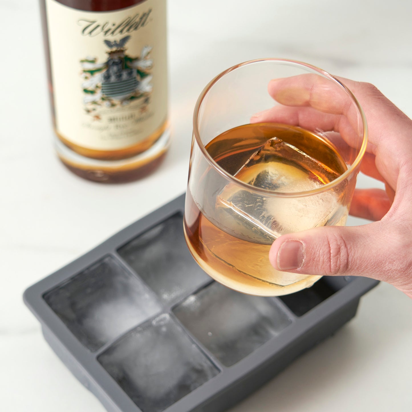 Whiskey Ice Cube Tray with Lid by Viski®