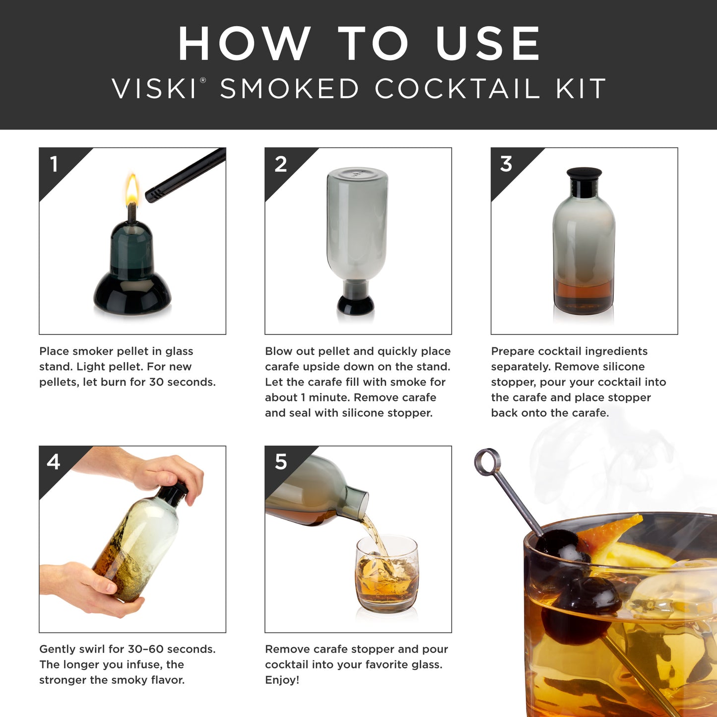 Smoked Cocktail Kit by Viski®