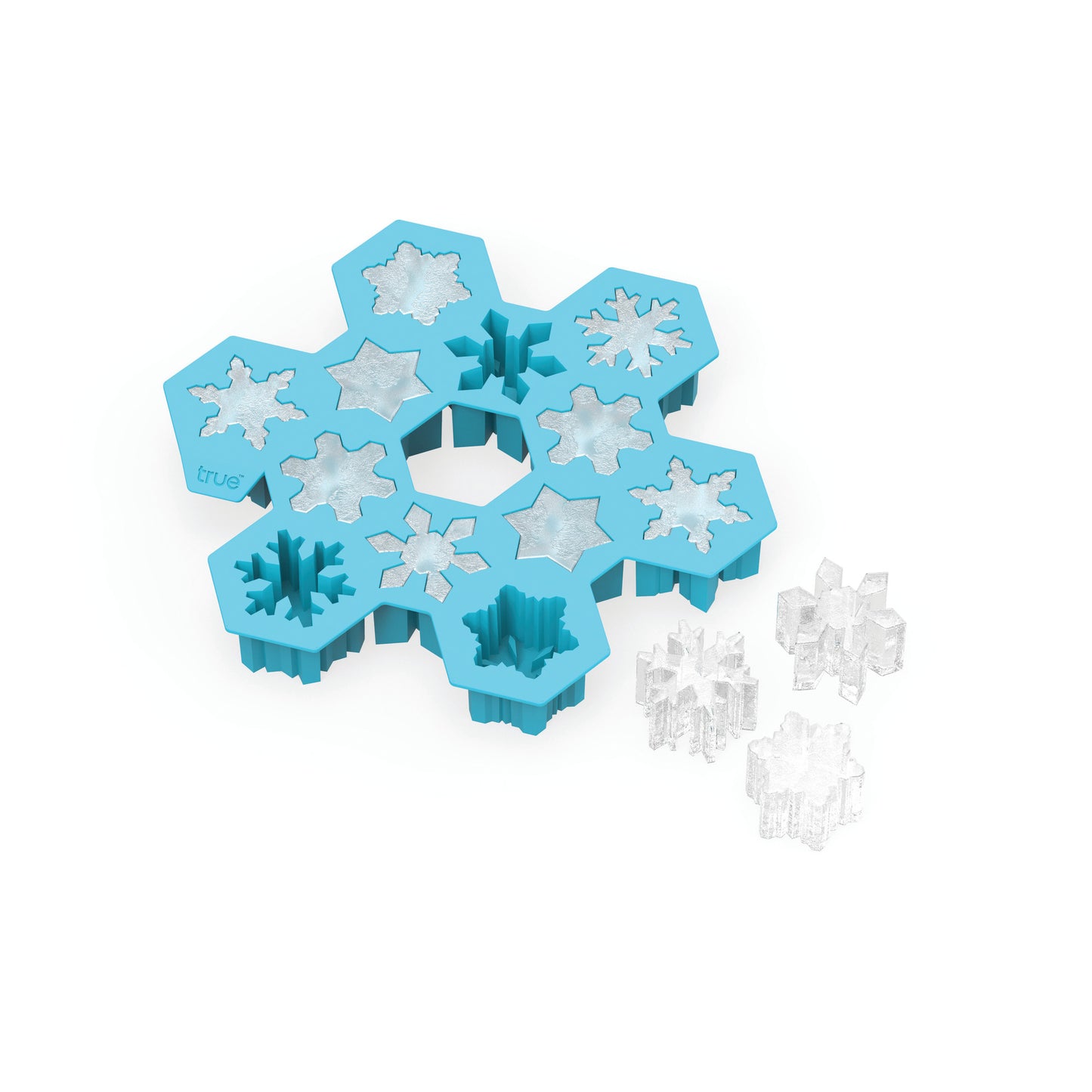 Snowflake Silicone Ice Cube Tray by TrueZoo