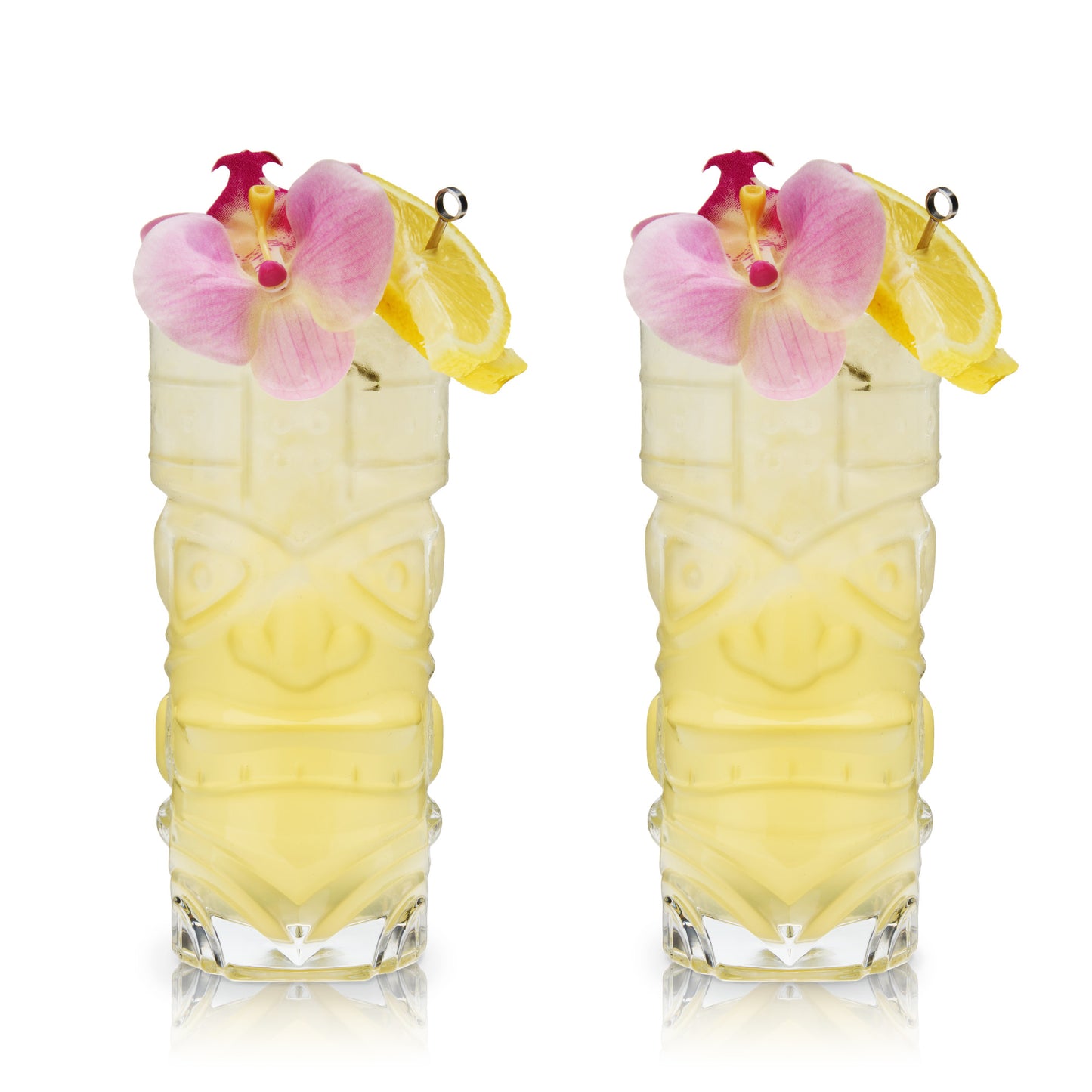 Pacific Crystal Tiki Glasses Viski®