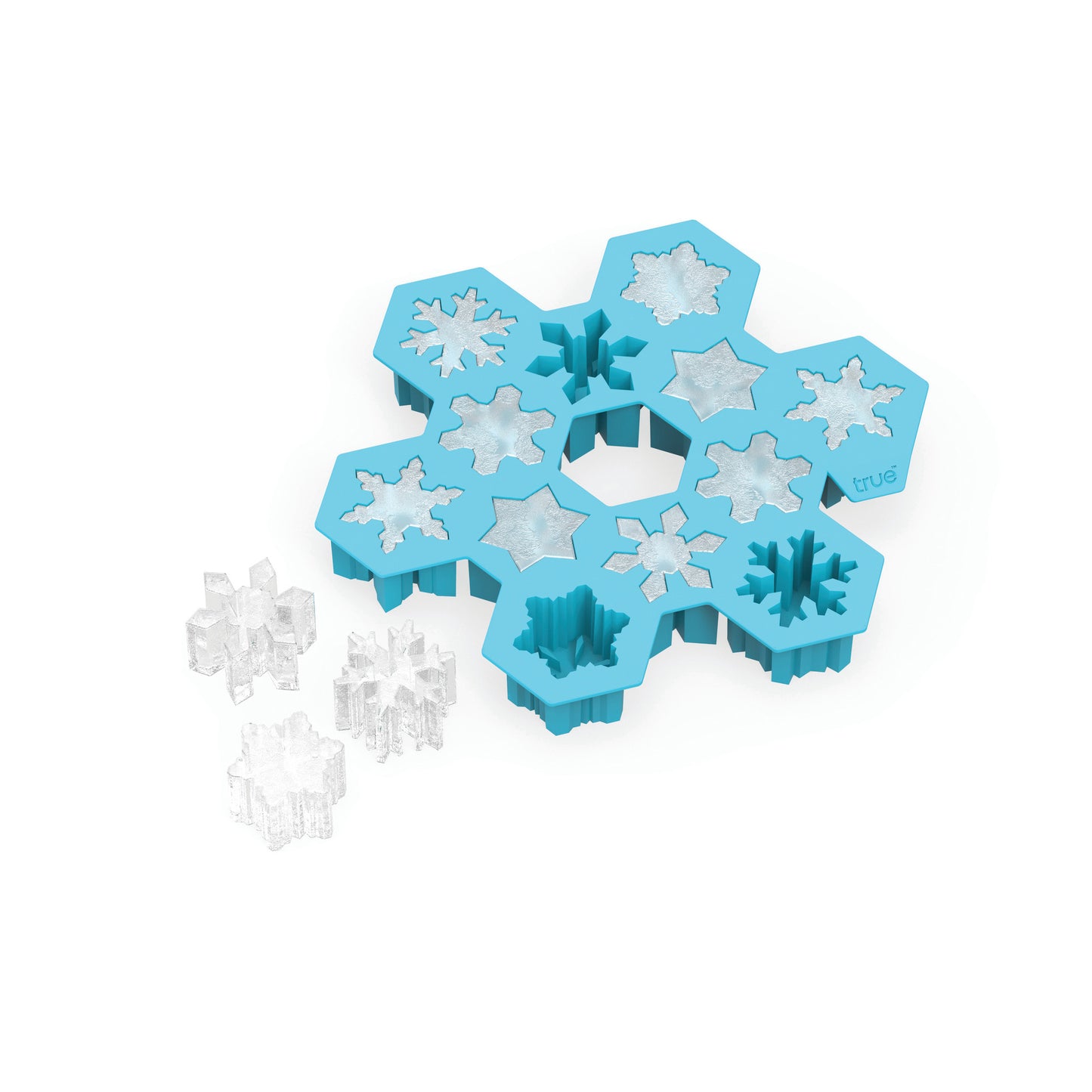 Snowflake Silicone Ice Cube Tray by TrueZoo