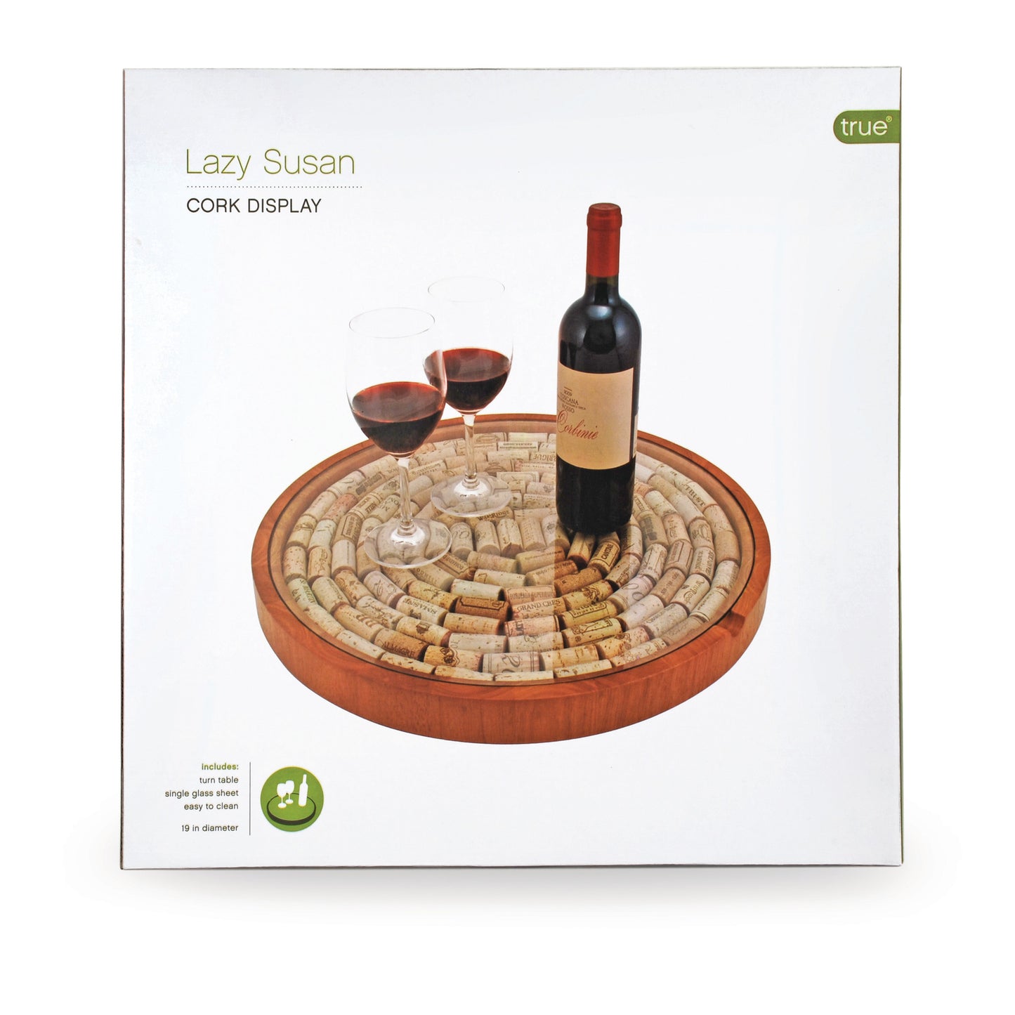 Lazy Susan: Cork Display