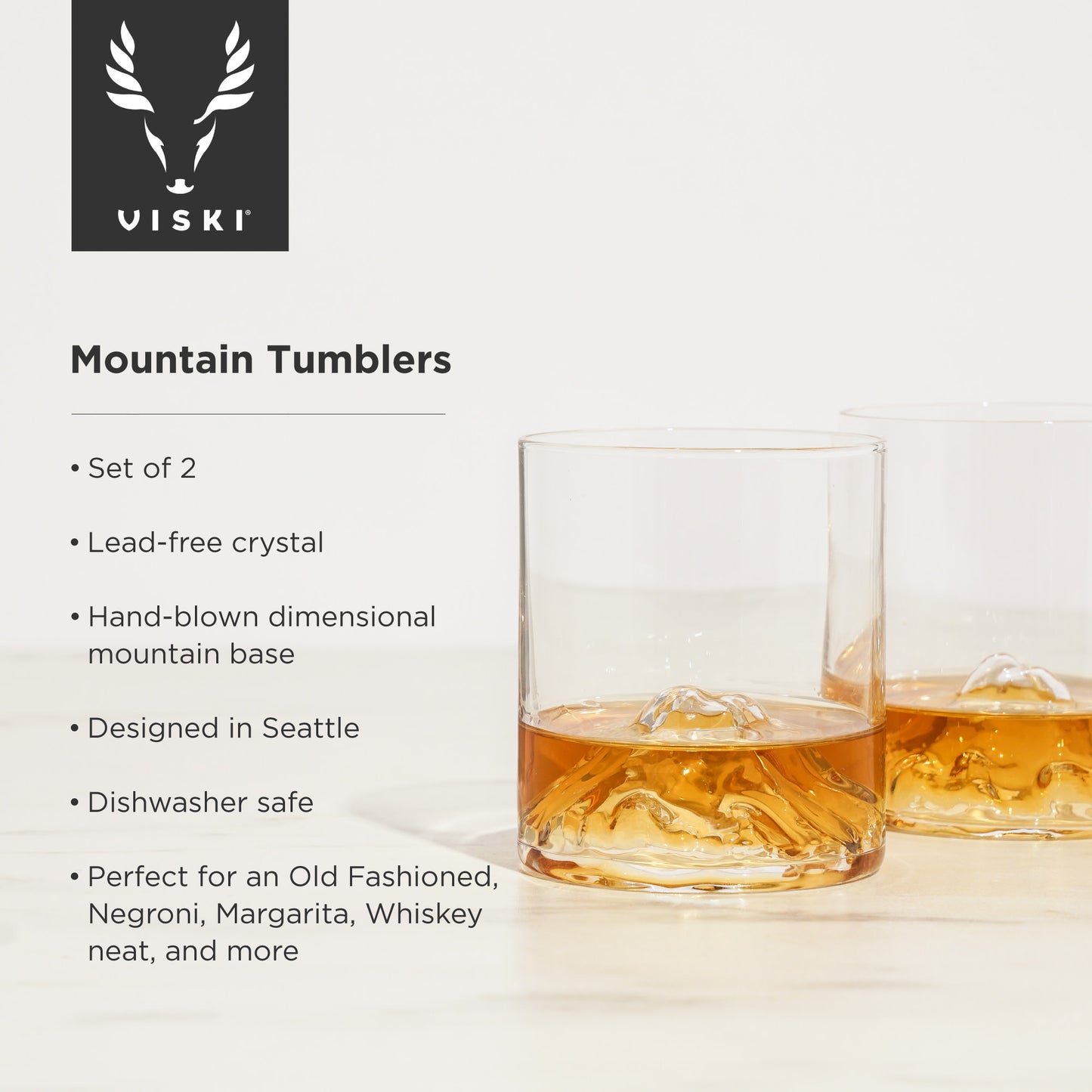 Mountain Crystal Tumblers Viski®