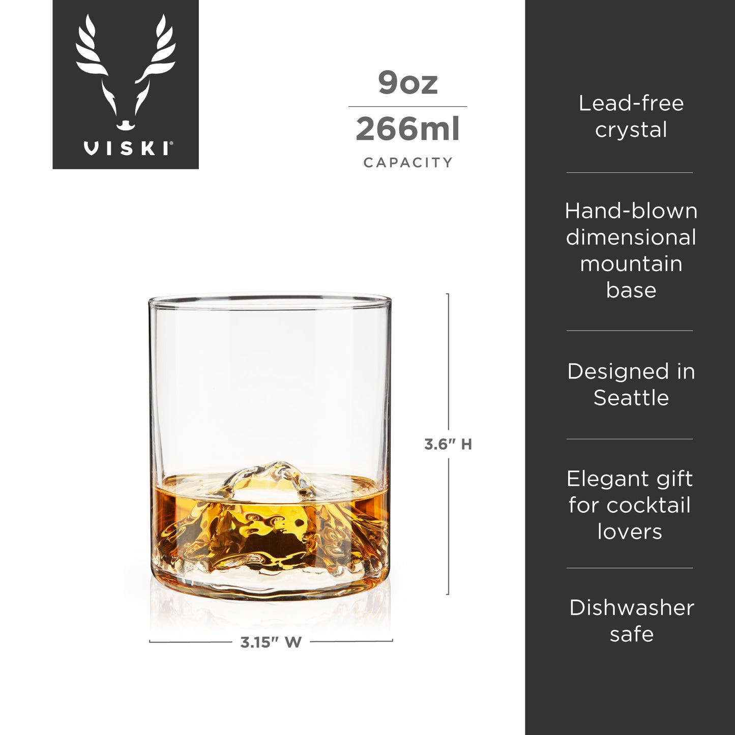 Mountain Crystal Tumblers Viski®