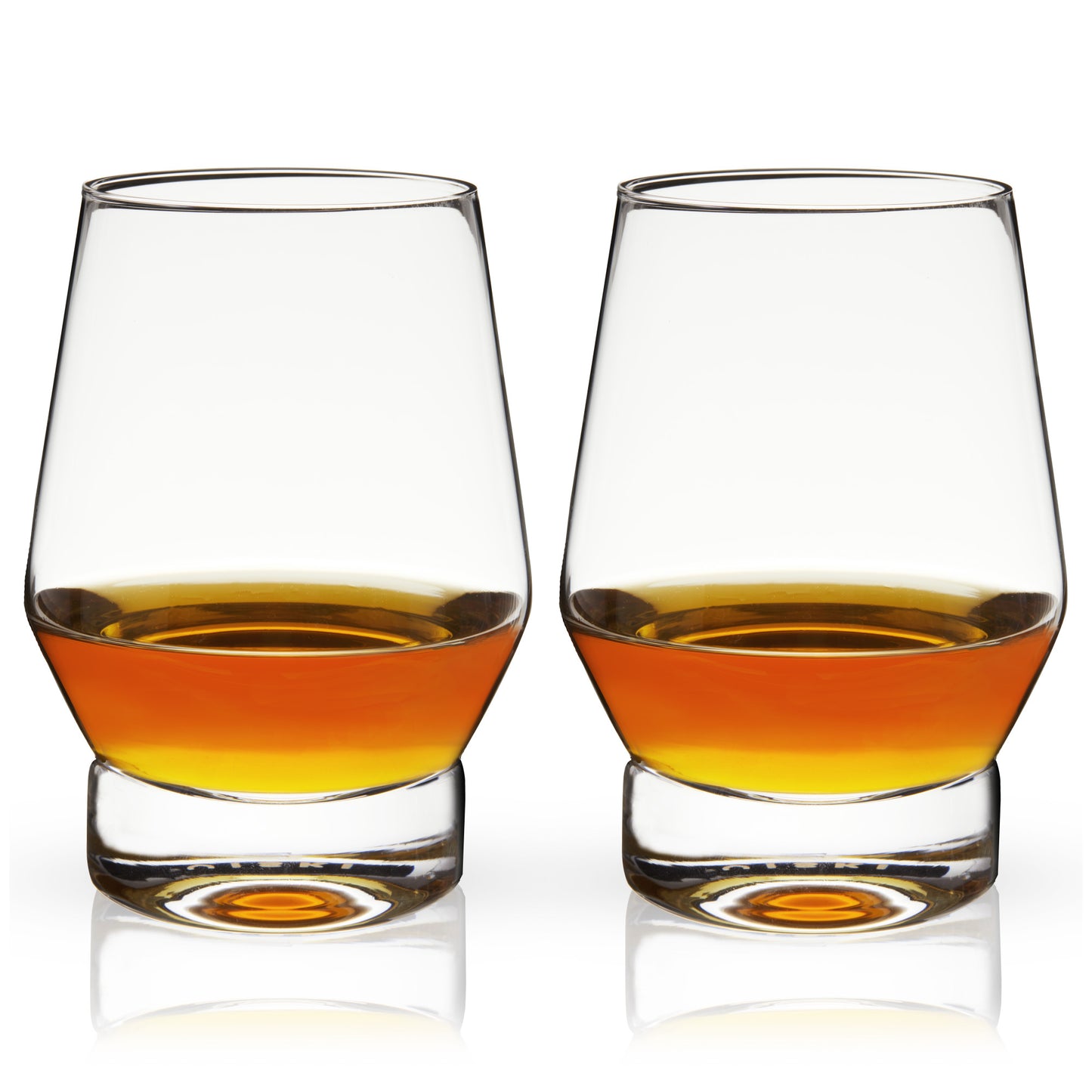 Heavy Base Crystal Whiskey Glasses by Viski