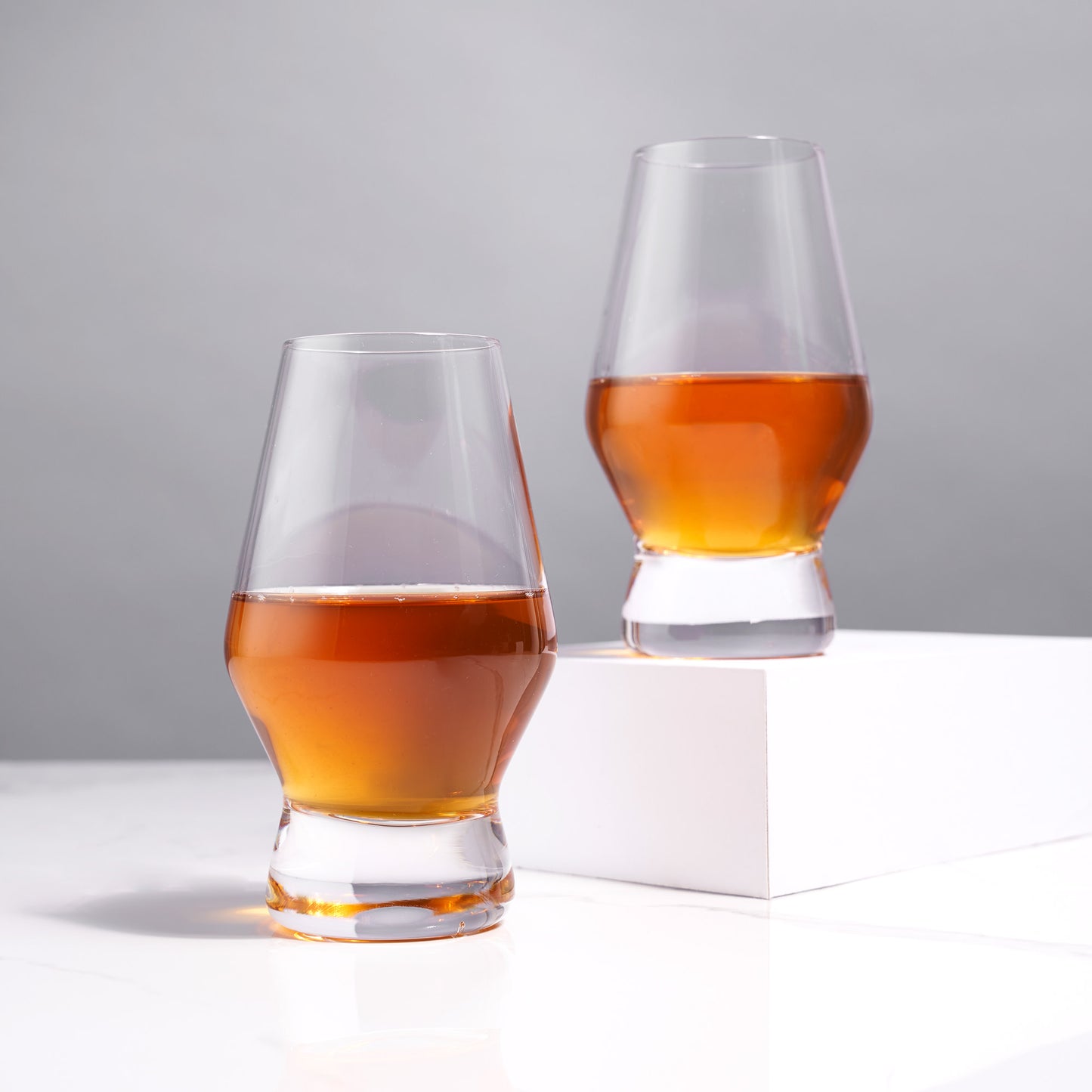 Footed Crystal Scotch Glasses by Viski®