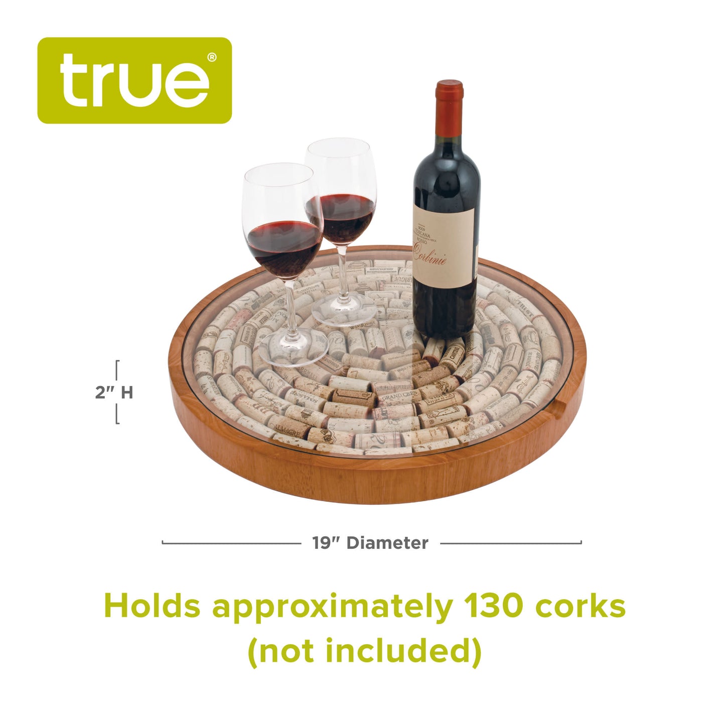 Lazy Susan: Cork Display