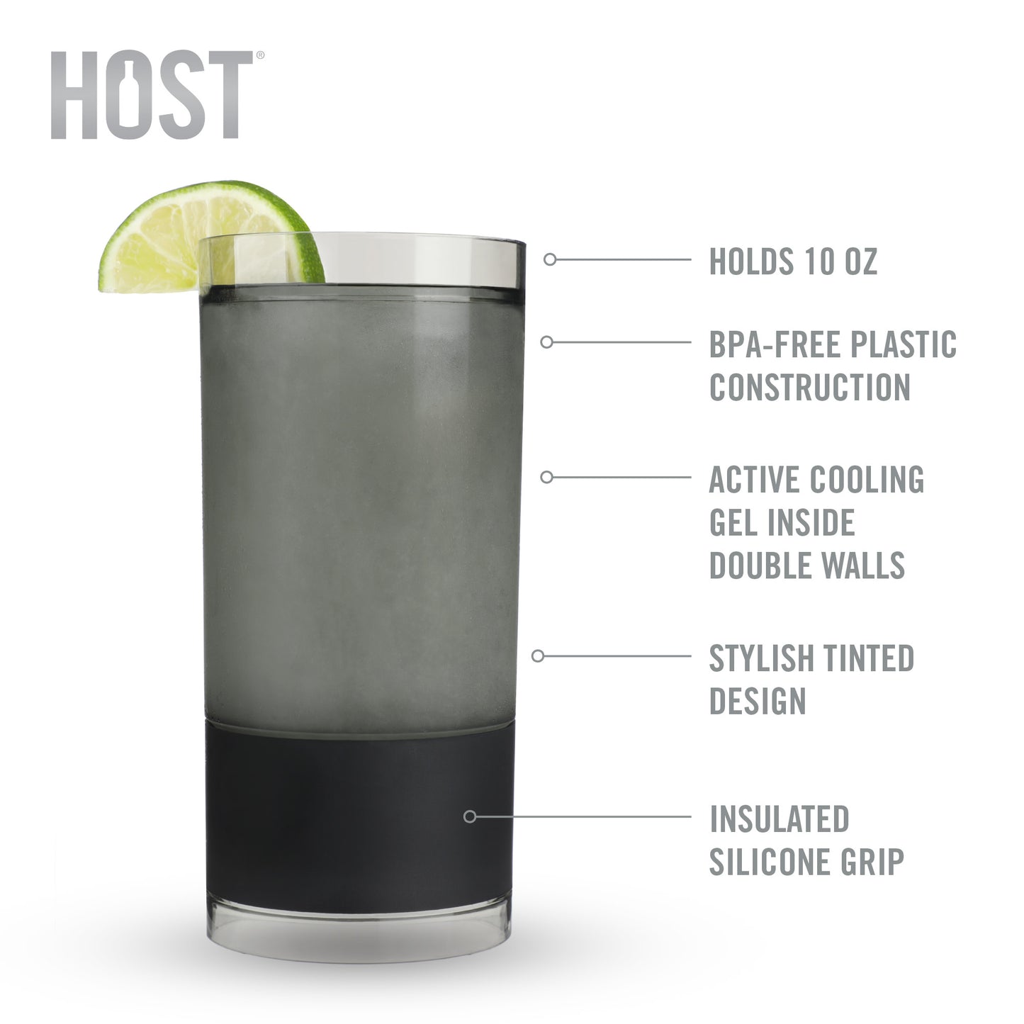 Highball FREEZE™ (set of 2) by HOST®