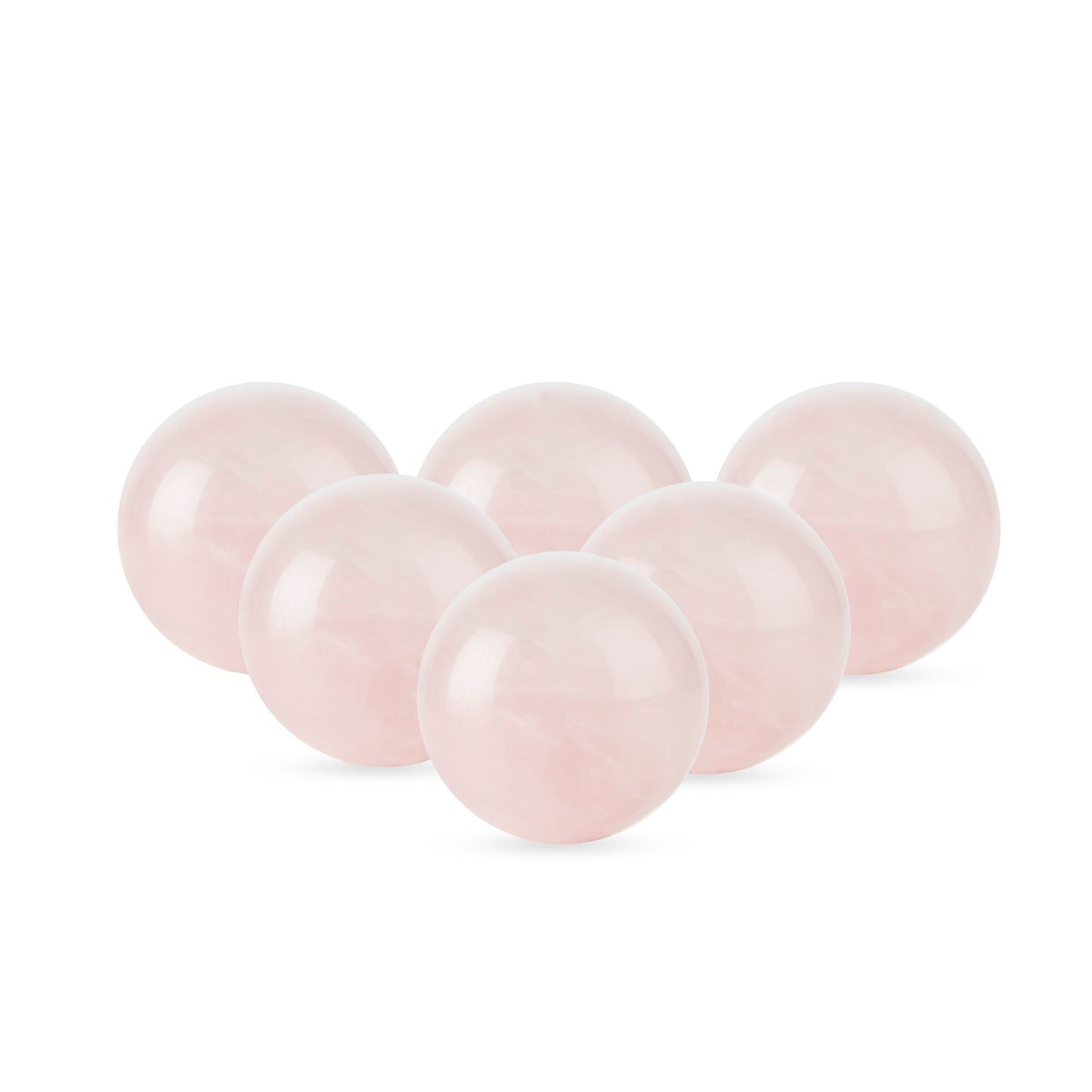 Rose Quartz Wine Gems Set of 6 by Twine®